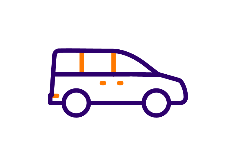 ícono camioneta chica