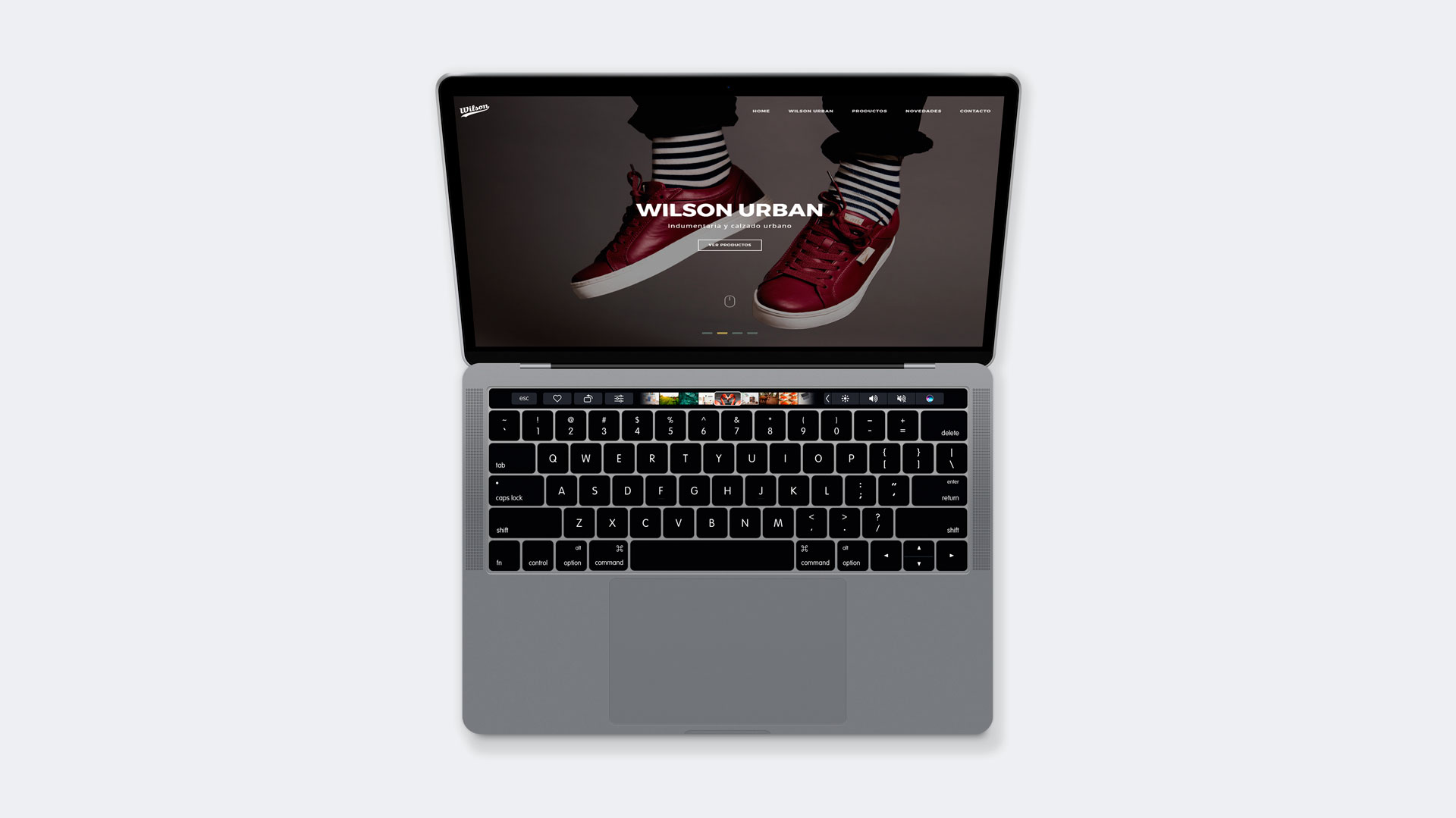 slider wilson calzado computadora