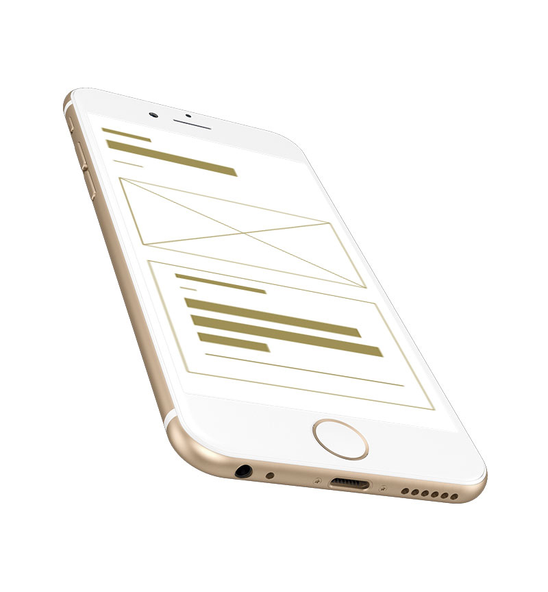 grilla para celular diseño web wilson urban