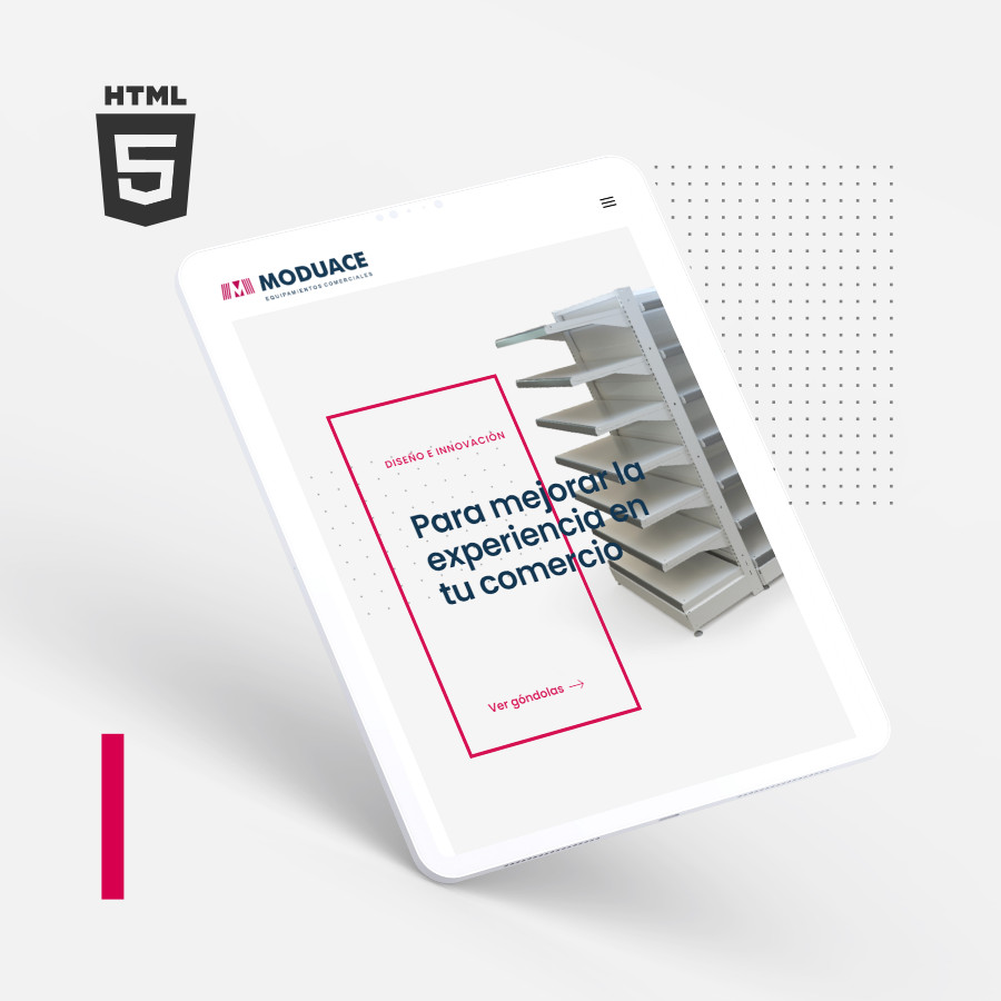 Sitio web HTML Moduace