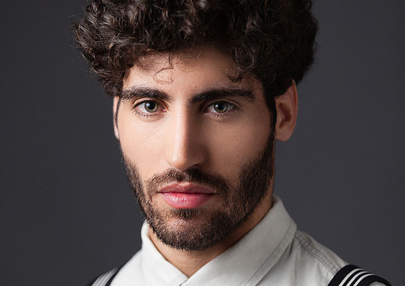 Foto de modelo masculino