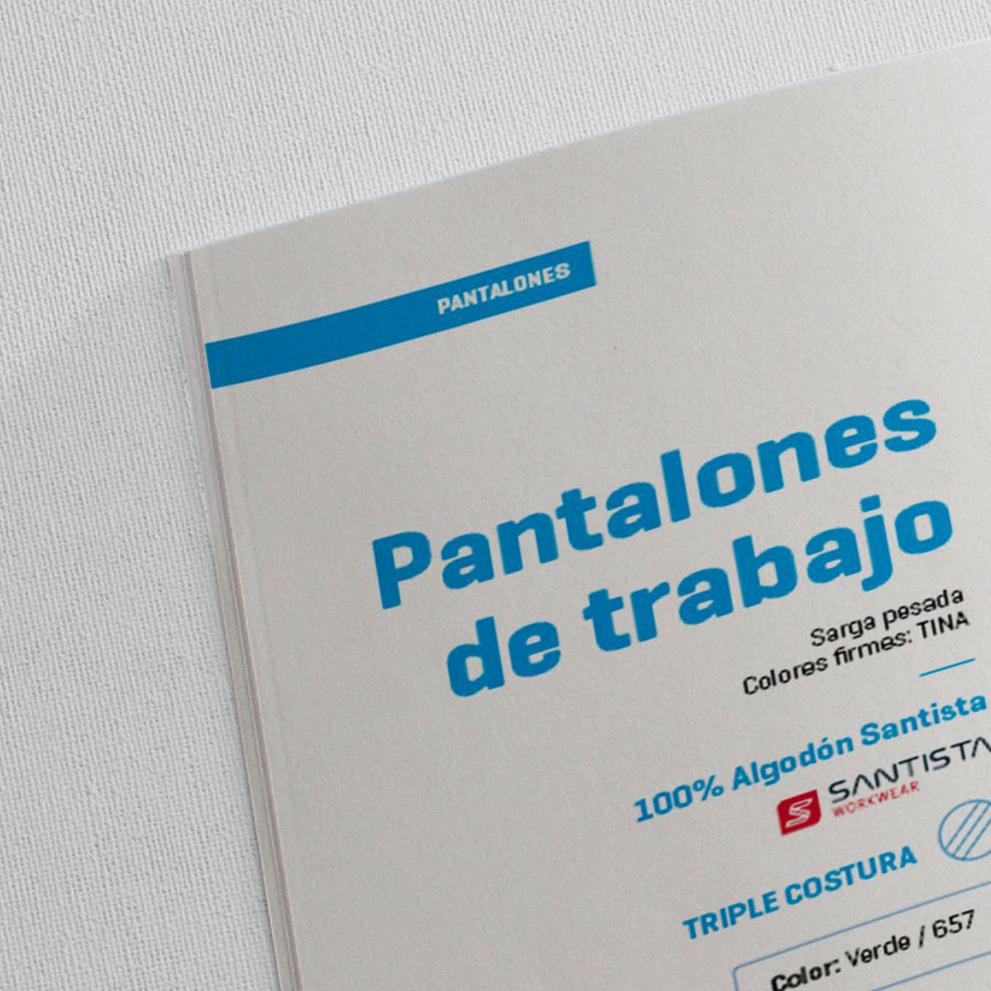 catalogo startex indumentaria detalle de foliado